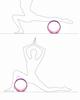Yoga Wheel & Exercise Equipment Set: Fitness Roller for Backbend Training & Home Pilates