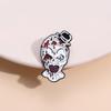 New Halloween Creative Series Clown Horror Brooch Decorative Skull Badge Metal