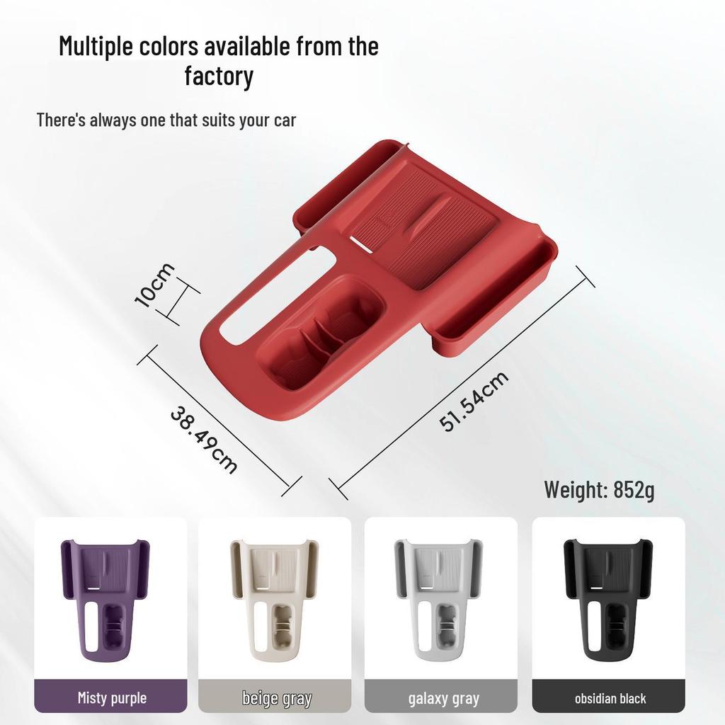 SU7 Center Console Silicone Storage Mat: Fits 25 Models, Multi-functional Full Coverage Car Accessory