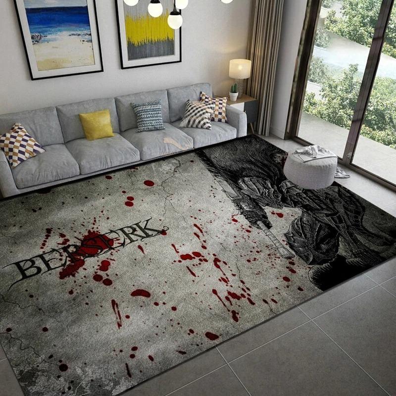 Japanese Anime Pattern Carpet for Living Room Bedroom Sofa Kitchen Bathroom Doormat Non-slip Floor Mat Gift Home Decor Soft Rug