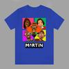 Martin 90#039;s TV Show Cartoon Style Men#039;s Blue Size S5XL Unisex T-Shirt