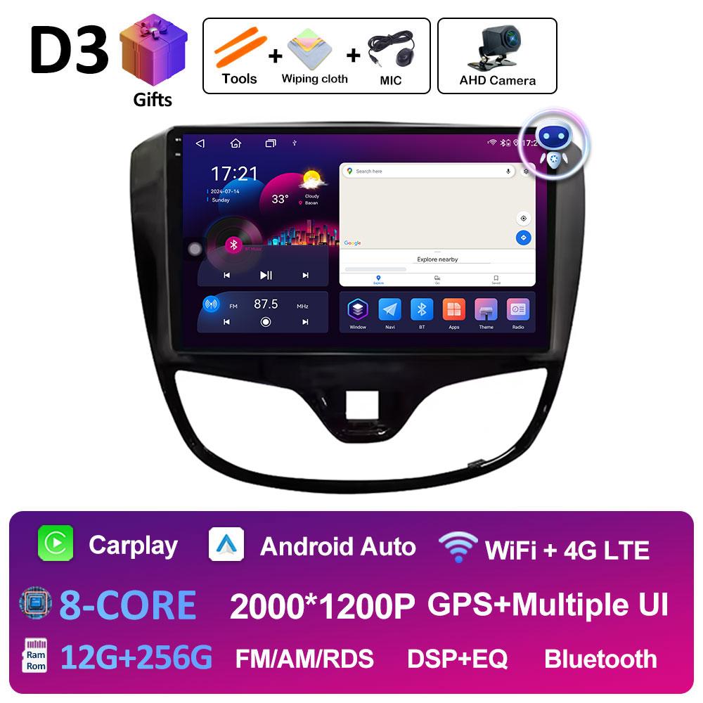 Intelligent System Wireless Carplay For Opel Karl Vinfast Fadil 2017 2018 2019 2020 DSP Stereo Android 14 Cooling fan Auto Tools