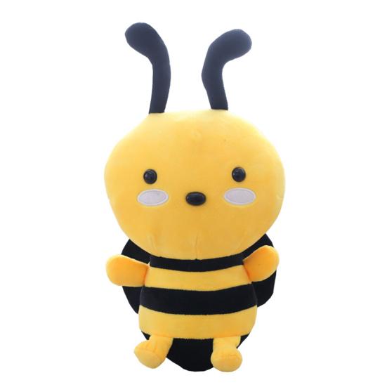 Cartoon Bee Animal Plush Stuffed Doll Kids Toy Home Sofa Couch Car Decoration