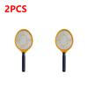 Handheld Bug Zapper Anti Mosquito Swatter Racket Multifunctional Electric Fly Swatter Battery Powered Insects Killer Racket