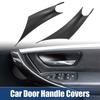 Left Front Right Front Car Door Handle Covers Kit for BMW 320i 328i ABS Black