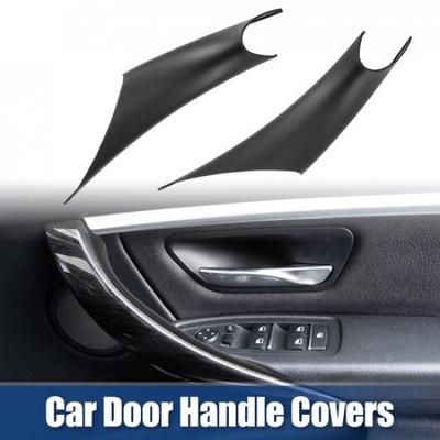 Kit de housses de poignée de porte avant gauche et avant droite pour BMW 320i 328i ABS Noir