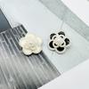 6pcs 18/23mm Fashion Metal Buttons for Sewing Women's Clothing Accessories Coat Jacket Shirt Decorative Pearl Flower Buttons