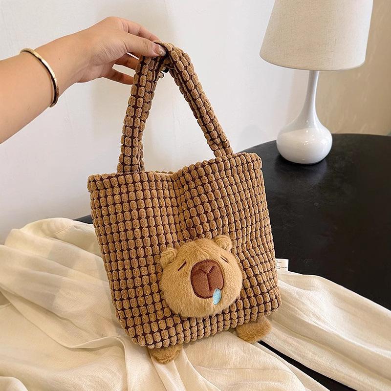 Adorable Plaid Bento Handbag: Japanese Korean Style for Commuting & Outings