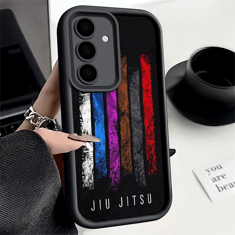 Phone Case for Samsung Galaxy A17 A16 A15 A14 A13 Judo Jiu Jitsu BJJ Brazilian A56 A36 A26 A55 A35 A25 A54 A34 A24 A53 A33 A23 A