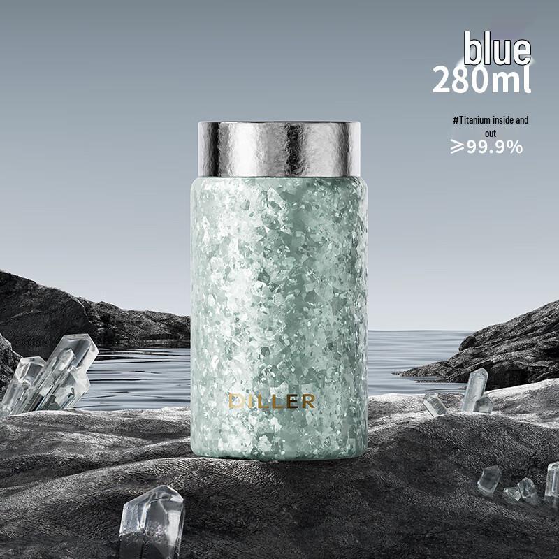 Dilebaier Pure Titanium Tea Infuser Insulated Cup