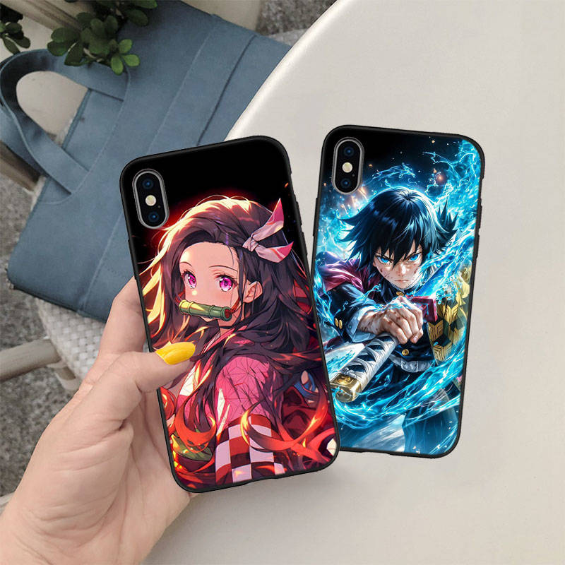 IR6 Demon Slayer Phone Shell Case for Redmi Note 8 9 10 11 11S 10C 10X 10A 10T 9A 9C 9T 9S 8T Pro Max Plus Prime