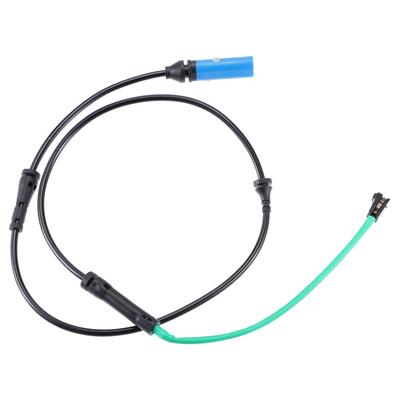 ACROPIX Sensore Pastiglie Freno Auto Sensore Indicatore Usura Pastiglie Freno a Disco Anteriori per BMW 740i Nero Blu 1 pz