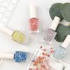 Oil-based Nail Polish No Bake Fast Drying Non-peelable Non-slip Safe Odorless Nude Color Nail Salon Nail Polish