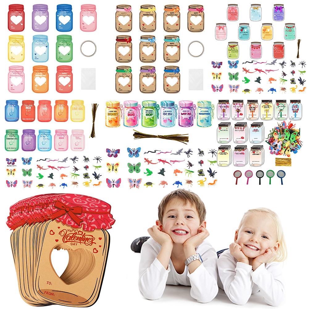 Hollow Love Heart Greeting Card Valentine Exchange Cards Cute Valentines Day Exchange Cards for Girlfriend Boyfriend b