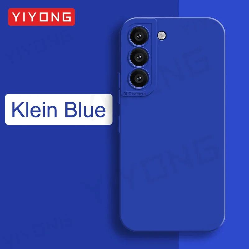 S22 Case Square Liquid Silicone Soft Cover For Samsung Galaxy S22 S25 Ultra S23 S24 Plus S22+ S23+ S24+ S25+ Phone Cases