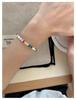 Retro Dopamine Colorful Freshwater Pearl & Natural Stone Crystal Necklace