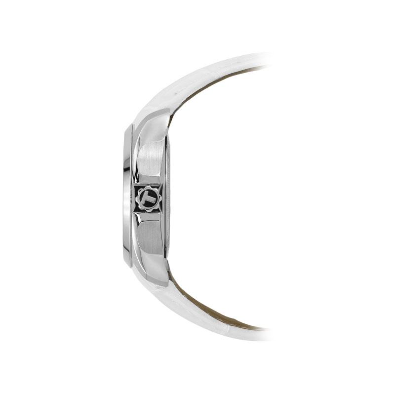 Tissot Kutu Collection Mechanical Movement Women's Watch 32mm White Dial Stainless Steel Case T0352071603100