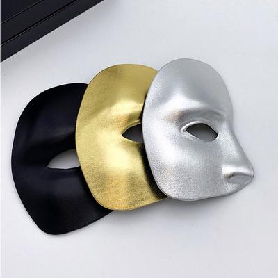 Männer Karneval Kostüm Requisiten Halloween Masken Party Cosplay Requisiten Halbe Gesichtsmaske Prom Party Supplies