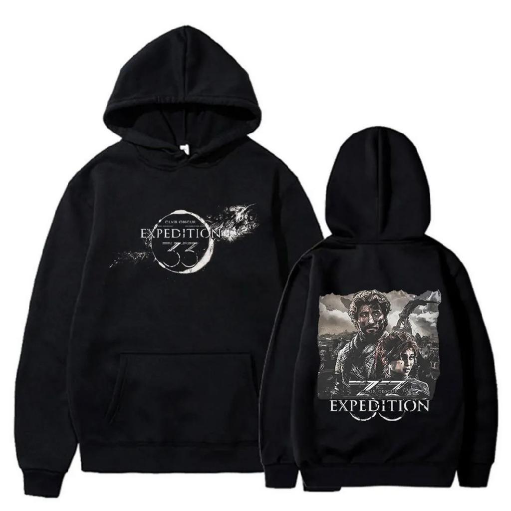 Men's and Women's Matching Fashion Casual Outfit Sweatsuit Long Sleeve Top Printed Hooded Sweatshirt
