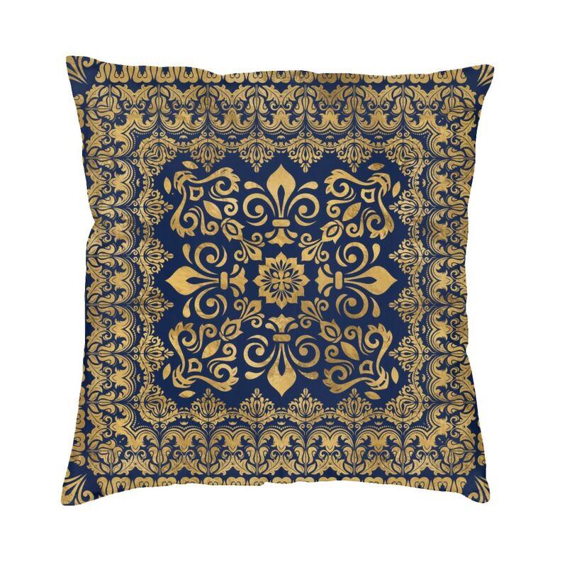 Royal Fleur De Lis Cushion Covers FleurDeLys Lily Flower Velvet Modern Pillows Case Home Decor