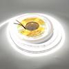 High CRI 12V/24V 2835 LED Strip Lights, 180 Bright LEDs, Electroplated Board, Self-Adhesive Back, Soft Linear Lighting