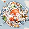 50 Sheets Big-Eyed Animal Stickers for Stationery, Cups, Tablets, and Laptops - DIY Decoration Decals