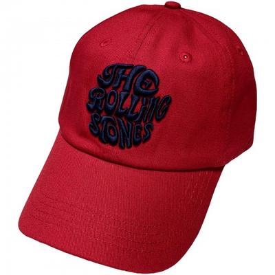 The Rolling Stones Unisexowa Czapka Baseballowa z Logo w Stylu Vintage z Lat 70.
