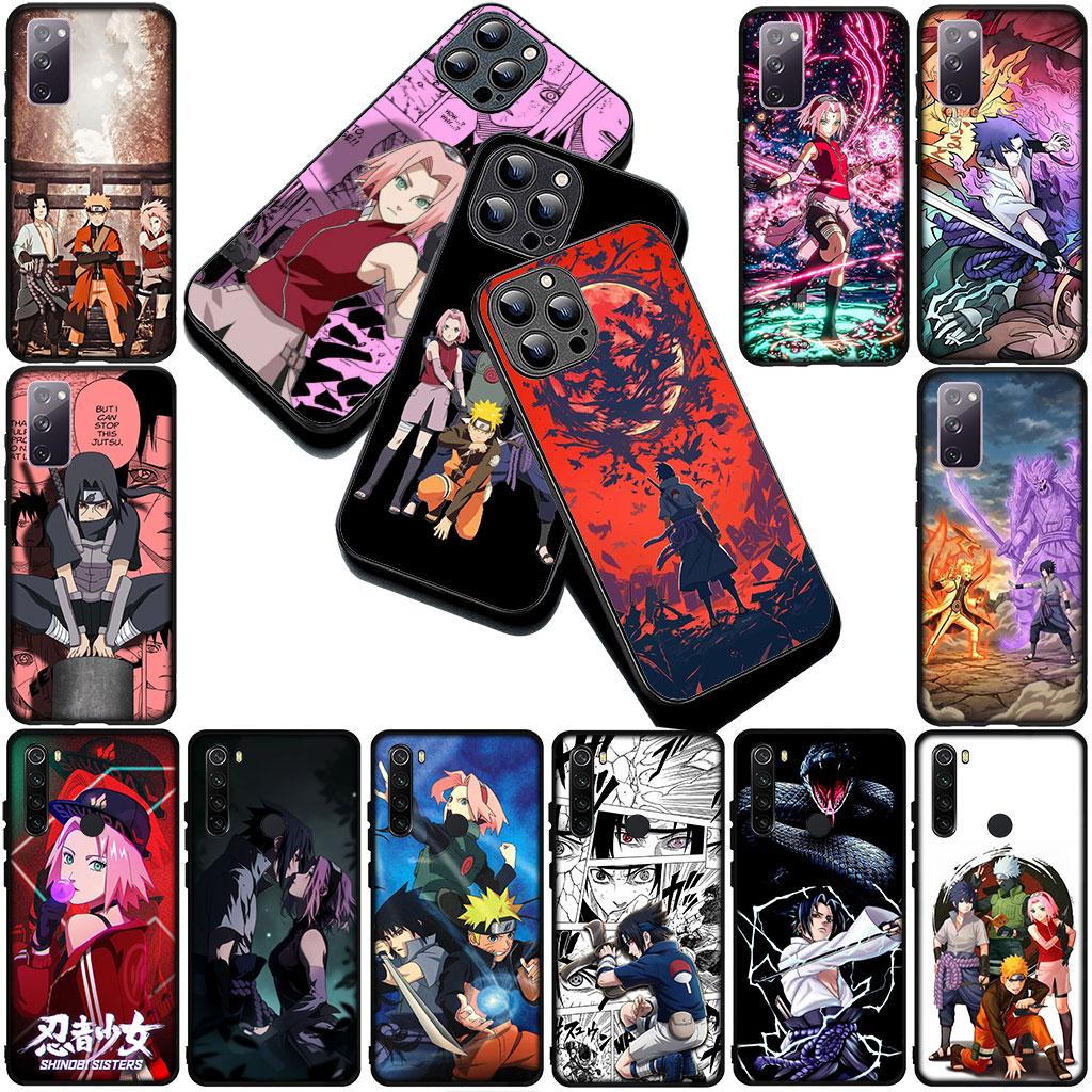 Haruno Sakura Narutos Uchiha Sasuke Phone Cover for Motorola Moto Edge 70 60 Fusion NEO Pro G Stylus G56 G96 G04 G05 20 Case