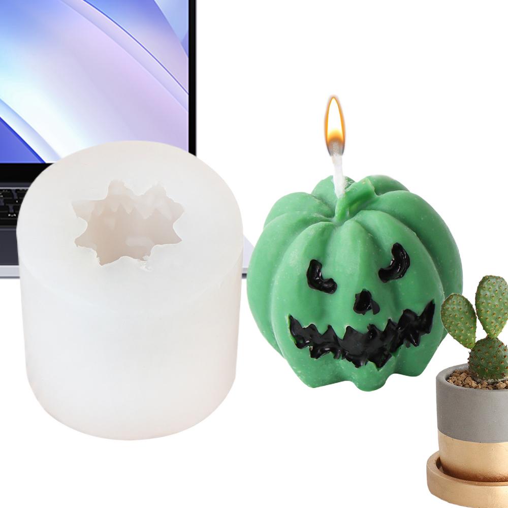 Kürbis Silikonform Kürbis Halloween Silikonformen Für Kerzen Bastelbedarf Halloween Dekorationen Für Seife Gips Kunst