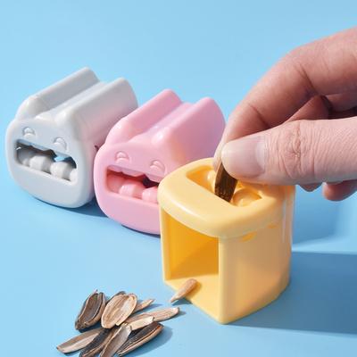 Descascador de cascas de girassol Descascador de sementes de melão Separador de sementes fofo Artefato preguiçoso Quebra-nozes Abridor Máquina de descascar sementes