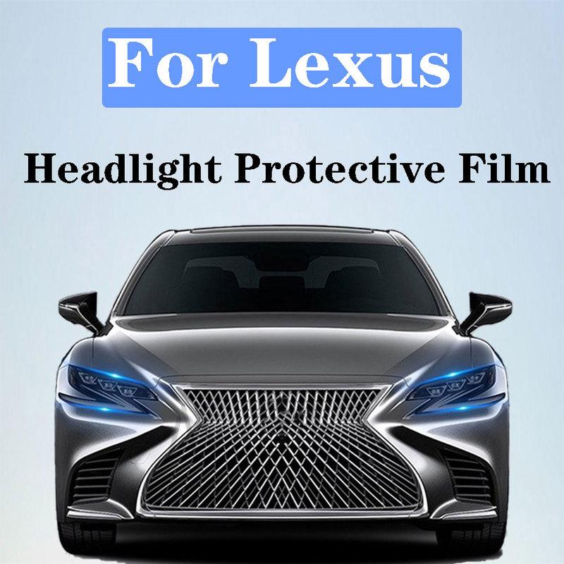 Ppf Blackened for Lexus ES260/RX300/NX200/UX260/LC/LX Transparent Anti-scratch TPU Pre-cutting Izable Car Headlight Ppf