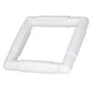 4pcs Embroidery Frame Durable Light Slick Compact White DIY Sewing Tools for Home Use