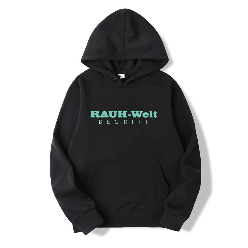 Rauh Welt Begriff tričko RWB Rauh Welt Begriff Mintové mikiny Pánské rukáv Logo mikiny