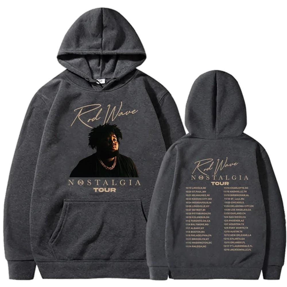 Rod Wave Tour Fashion Casual Printed Hoodies Men's and Women's Pullover Tops Hoodies