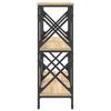 Console Table Sonoma Oak 100 x 28 x 80.5 cm Engineered Wood