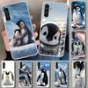 Penguins Love At The North Pole Phone Case Cover for Samsung Galaxy A17 A16 A26 A36 A56 A57 A37 A15 A25 A35 A55 A14 A24 A34 A54