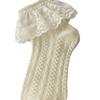 Japanese Lolita Soft Girl Lace Bow Mid-Calf Socks