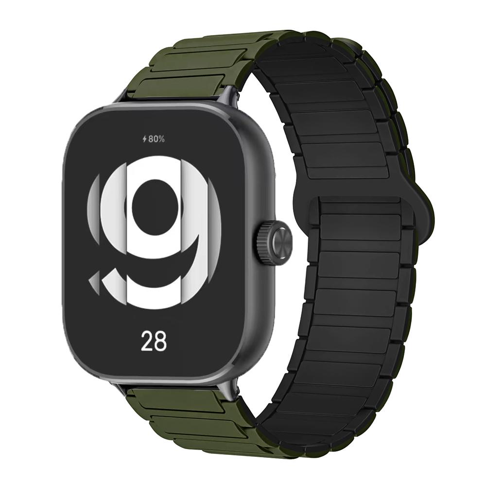 Magnetický náramek pro řemínek Redmi Watch 4 Silikonové pásky pro Xiaomi Mi Band 8 9 pro Řemínek k hodinkám Vyměnitelné příslušenství Correa