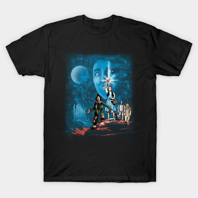 

Men Black Print T-shirt Oz Wars No-Cut Transfer Paper Print Cotton Tshirt XL чёрный
