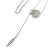 Les Trésors De Lily [N8444] - Silver 'Navajos' Long Necklace