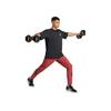 Adidas Printed Lightweight Fabric Sports Fitness Crew Neck Short Sleeve T-Shirt Men Tops Black JC5260