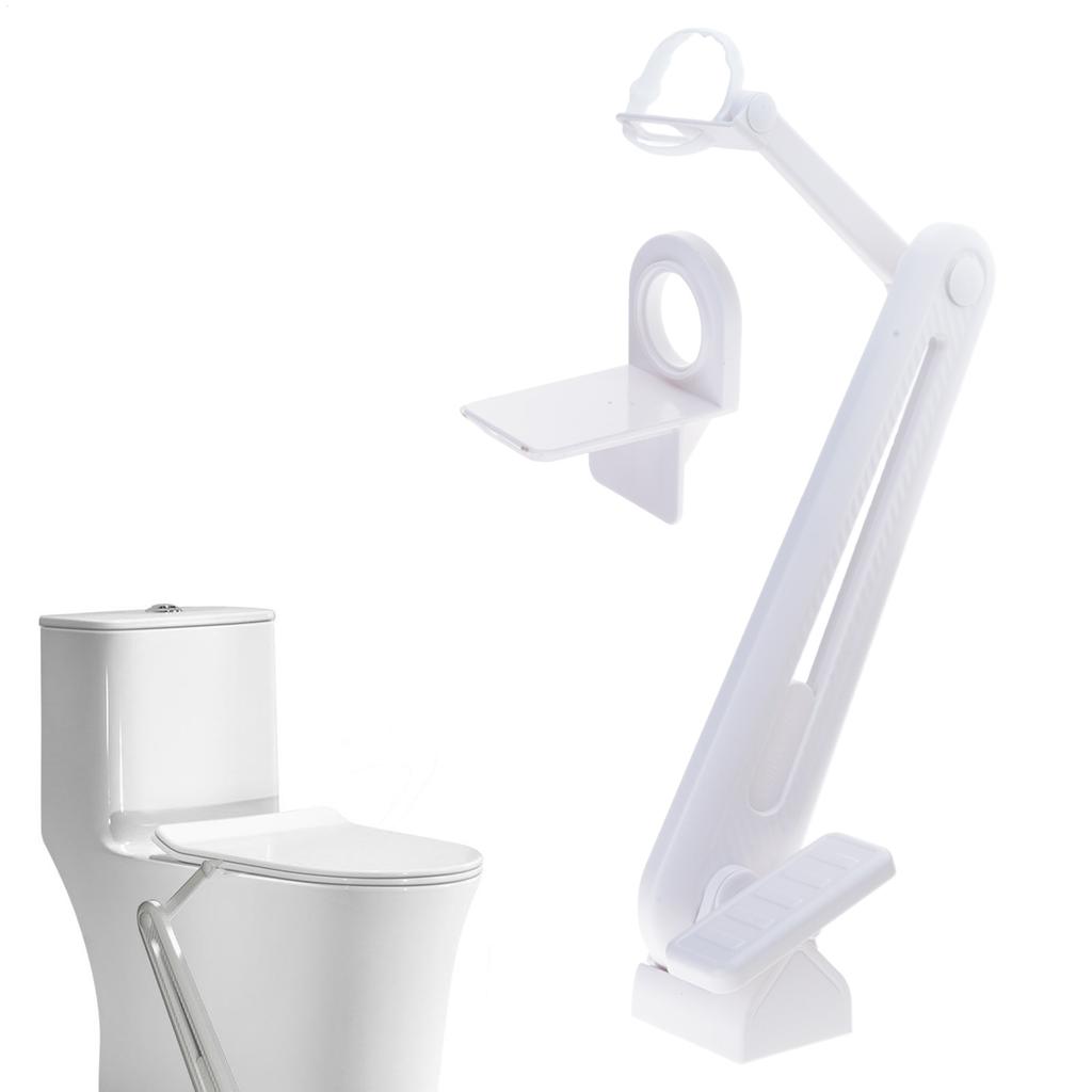 No Touch Toilet Lid Lifter with Foot Pedal Design Touchless Foot Operated Toilet Seat Raiser Tool for Bathroom Hygienes