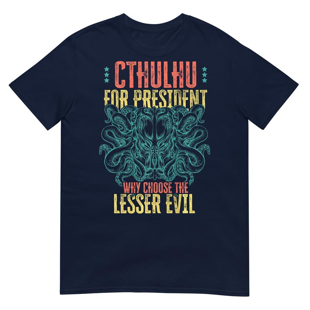 Cthulhu Für Präsident Warum das Kleinere Übel Wählen Selection Premium T-Shirt