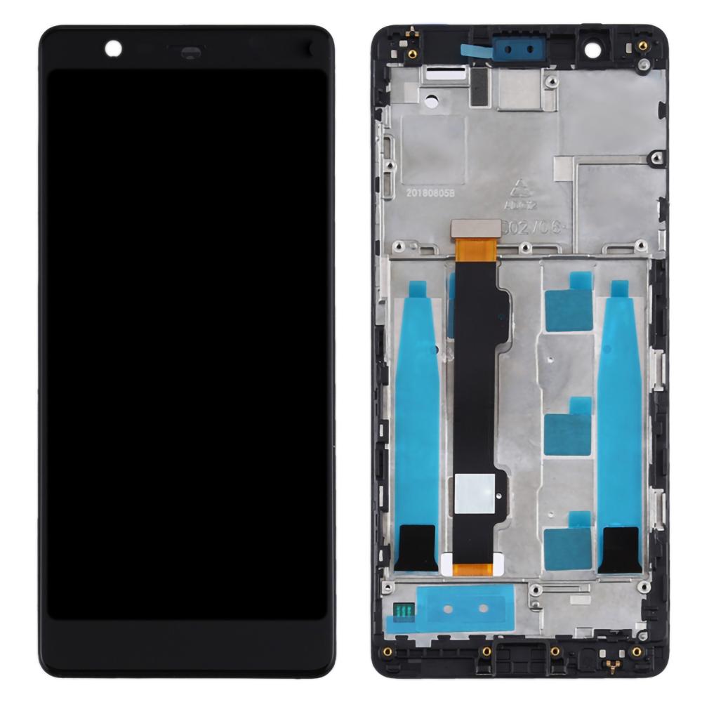 

For Nokia 5.1 Grade S OEM LCD Screen and Digitizer Assembly+Frame Part Black