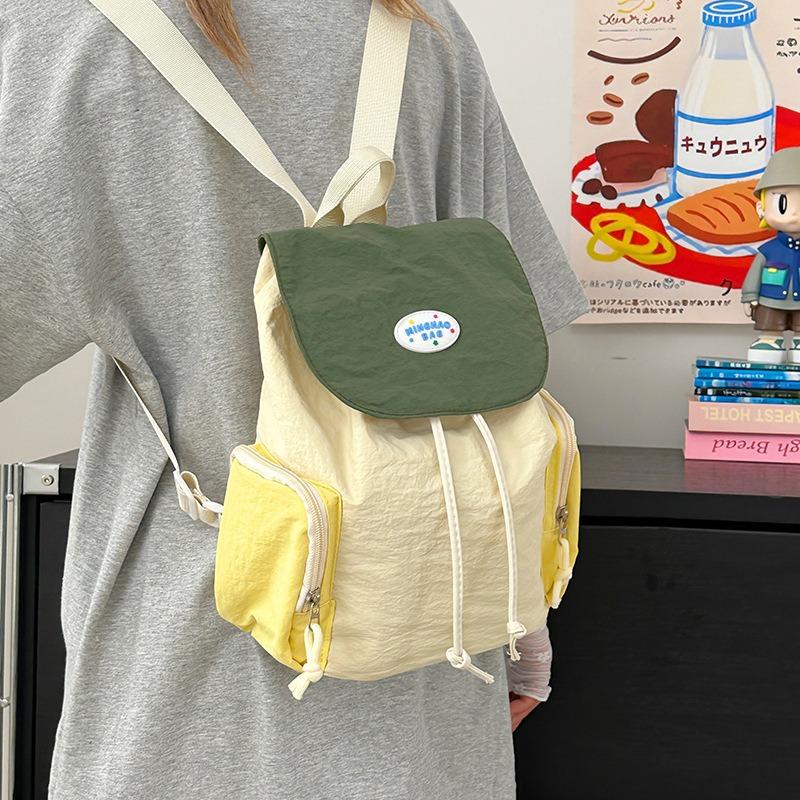 Casual Trend Backpack New Versatile Student Backpack Lightweight Versatile Travel Backpack