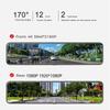 11.26 Inch 4K 3840*2160P Car DVR Dash Cam WIFI GPS APP WDR Rear View Mirror 1080P Car Camera Video Recorder Park Monitor