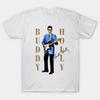 Buddy Holly Short Sleeve Cotton T- Shirt Unisex Tee All Size S To 5XL Unisex T-Shirt