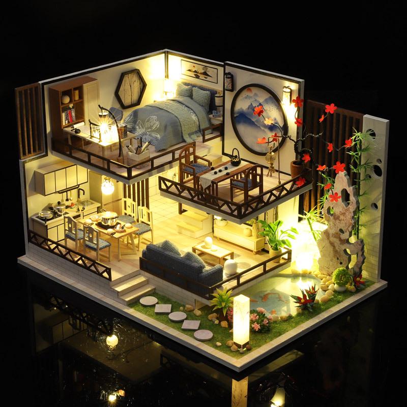 DIY Christmas Gift: M-029 Bamboo Rhyme Handmade Model Building Kit