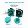 KWAY K20 M20 2 3 4 5 7 9 12 Pin Waterproof IP68 Connector Electro Mechanical Screen UAV Panel Aviation Female Plug Male Socket