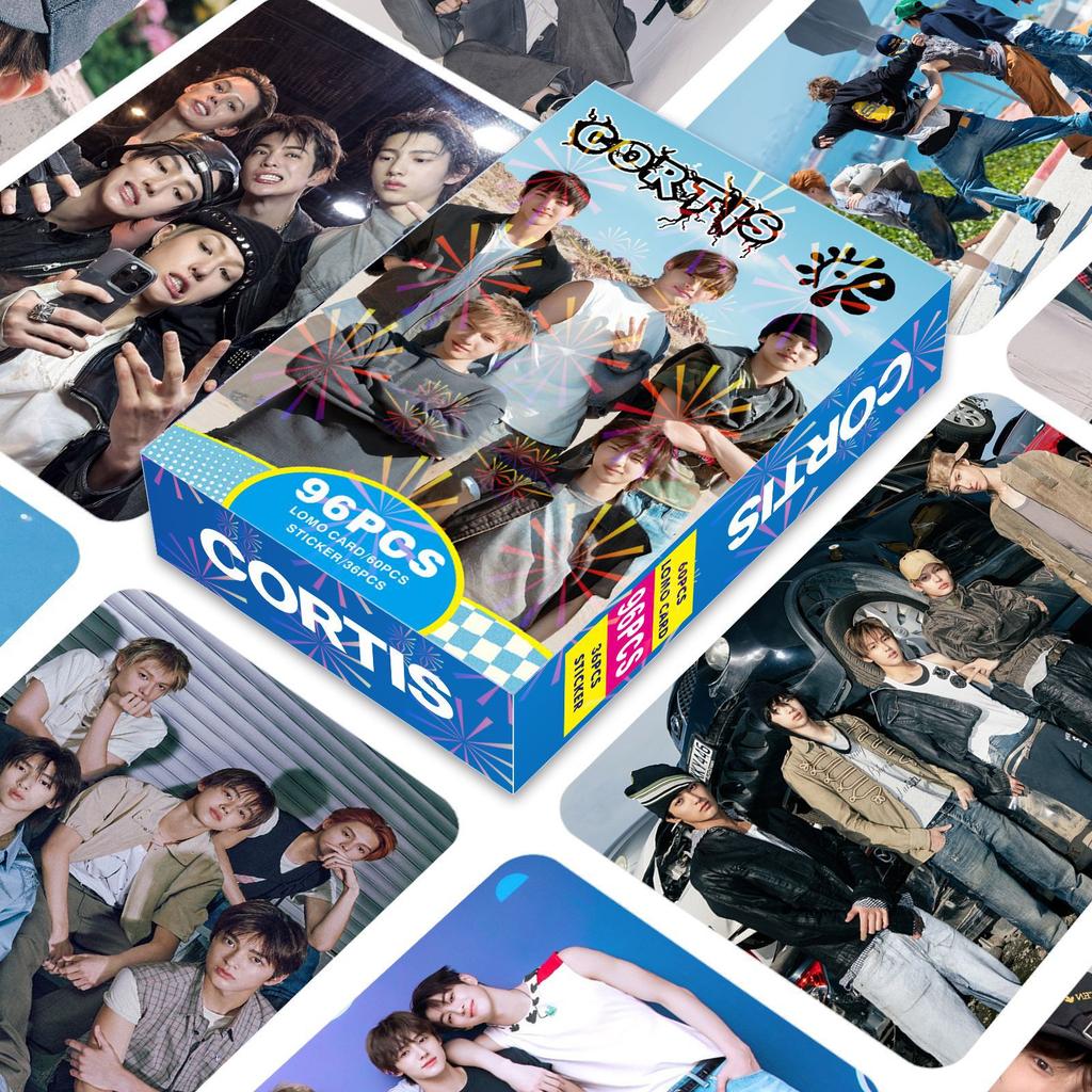 96PCS Photos Of Well-known Men's Group Stars, Collectible Small Cards, Collectible, Gifts Suitable For Stars